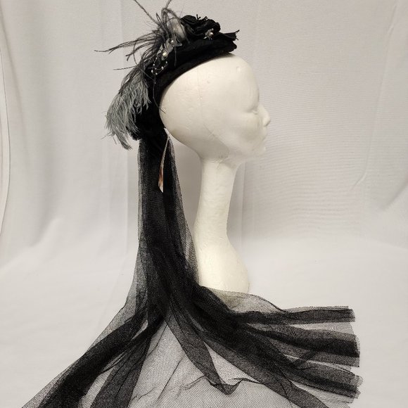 Victorian Tear Drop Small Form Hat